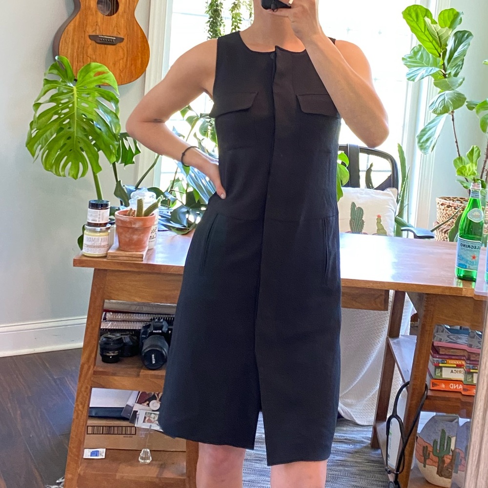 Adam Lippes Black Dress